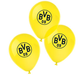Amscan BVB Dortmund Balloons 28cm | 6 pieces