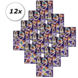 Henbrandt Superhelden fun stickervel met 12 stickers Henbrandt Superhelden fun stickervel met 12 stickers