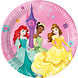 Procos Party Princess Plates Princess Live Your Story 19.5cm | 8 pieces