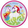 Tuf-Tuf Ensemble de table Licorne Arc-en-ciel | 8 personnes