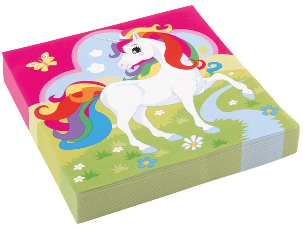 Tuf-Tuf Eenhoorn Regenboog Tafelset | 8 personen