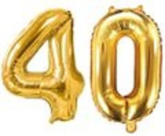Tuf-Tuf 40 Years Balloon Bouquet | 8-piece
