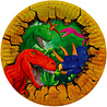 Tuf-Tuf Ensemble de table et de décoration pour fête sur le thème des dinosaures | 59 pièces Tuf-Tuf Ensemble de table et de décoration pour fête sur le thème des dinosaures | 59 pièces