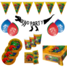 Tuf-Tuf Ensemble de table et de décoration pour fête sur le thème des dinosaures | 59 pièces Tuf-Tuf Ensemble de table et de décoration pour fête sur le thème des dinosaures | 59 pièces