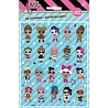 Unique Party LOL Surprise Stickers | 4 sheets