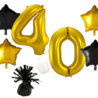Tuf-Tuf 40 Years Balloon Bouquet | 8-piece Tuf-Tuf 40 Years Balloon Bouquet | 8-piece