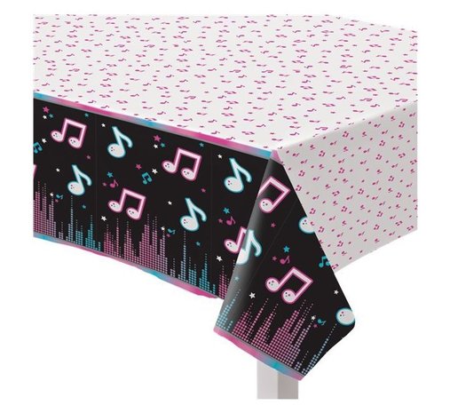 Amscan Tik Tok Tafelkleed 120x180 cm | per stuk Amscan Tik Tok Tafelkleed 120x180 cm | per stuk