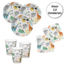 Tuf-Tuf Ensemble de table Dino Roars | 12 enfants Tuf-Tuf Ensemble de table Dino Roars | 12 enfants