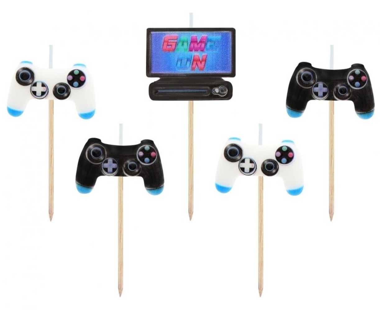 Game On Candle Set | 5 pieces