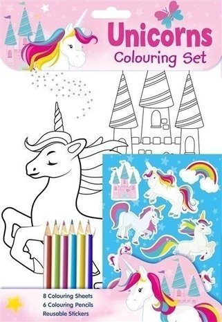Alligator Products Einhorn-Malset | 15-teilig
