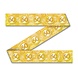 Paper Dreams Barriereband „60 Jahre Ehe“, Gold, 12 m | pro Stück