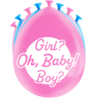 Paper Dreams Gender Reveal Party Ballonnen | 8 stuks Paper Dreams Gender Reveal Party Ballonnen | 8 stuks