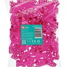 Langues roulées rose vif à pois | 100 pièces Langues roulées rose vif à pois | 100 pièces