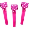 Langues roulées rose vif à pois | 100 pièces Langues roulées rose vif à pois | 100 pièces