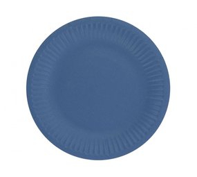 Godan Assiettes bleues, bleu foncé, 18 cm | 6 pièces