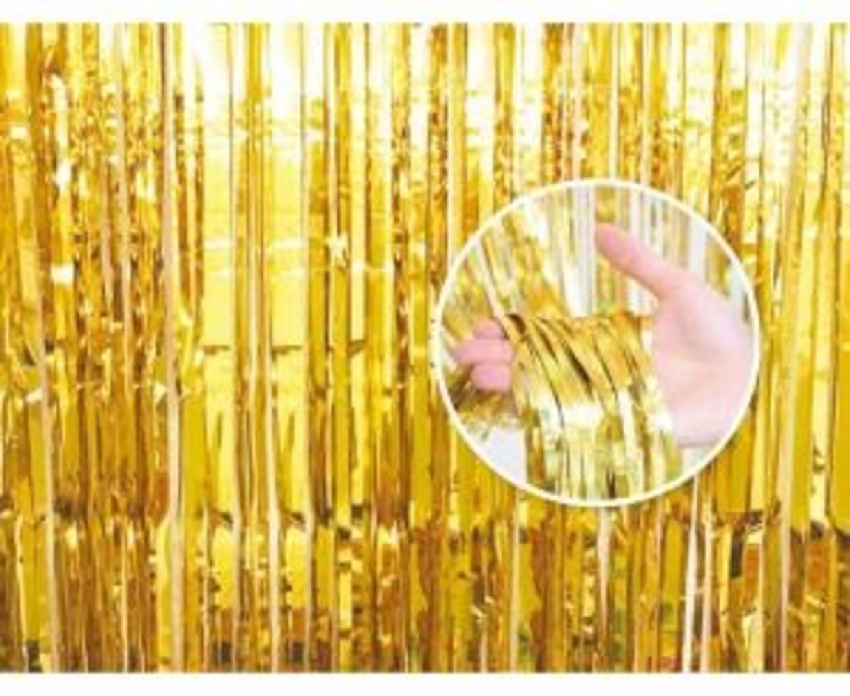 Gold Door Curtain | 90x240cm