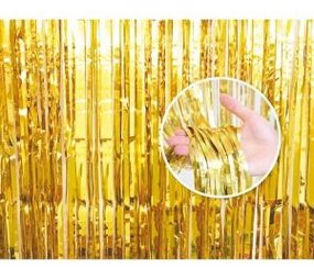 Gold Door Curtain | 90x240cm