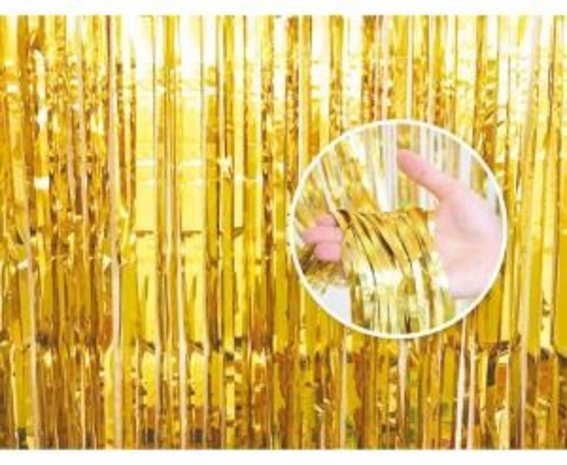 Goldener Türvorhang | 90 x 240 cm