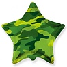 Ballon étoile à l'hélium camouflage 46 cm | à l'unité Ballon étoile à l'hélium camouflage 46 cm | à l'unité