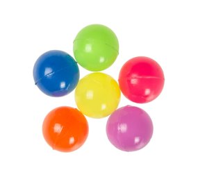LG Imports Neonfarbene Hüpfbälle 25 mm | 10 Stück