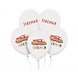 Godan Feuerwehr-Luftballons, 30 cm | 5 Stück