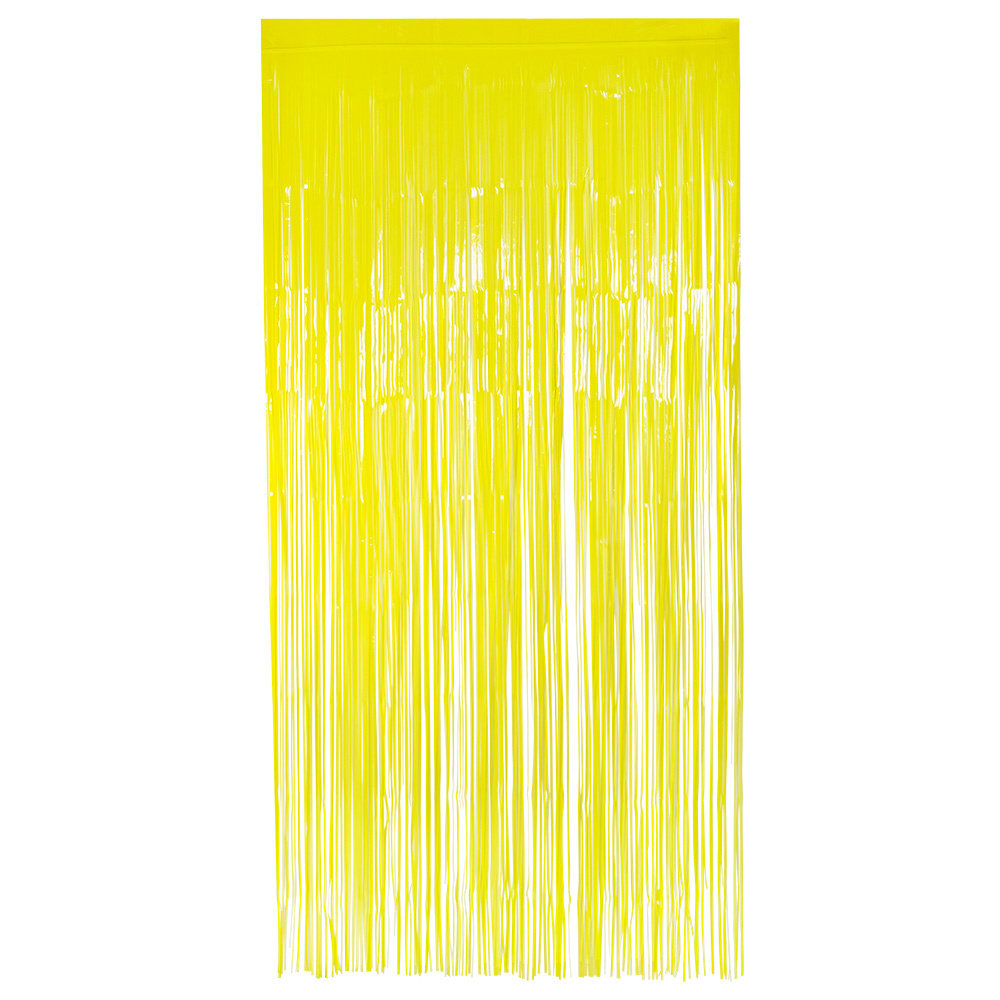 Boland Türvorhang in Neongelb | 200 x 100 cm