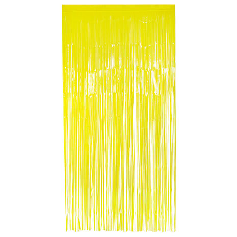 Boland Neon Yellow Door Curtain | 200x100cm