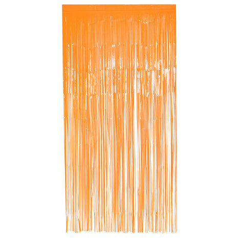 Boland Türvorhang in Neonorange | 200 x 100 cm