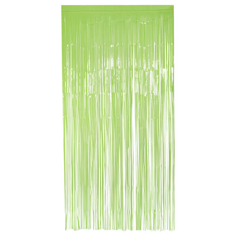 Boland Rideau de porte vert fluo | 200 x 100 cm Boland Rideau de porte vert fluo | 200 x 100 cm