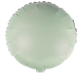 Amscan Helium Ballon Rond Eucalyptus 43cm | per stuk Amscan Helium Ballon Rond Eucalyptus 43cm | per stuk