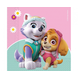 Tuf-Tuf Paw Patrol Tischset mit Skye und Everest | 8 Kinder