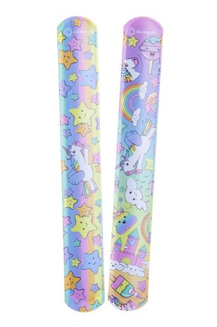 LG Imports Einhorn-Armband mit Schnappverschluss, 20 cm | 12 Stück