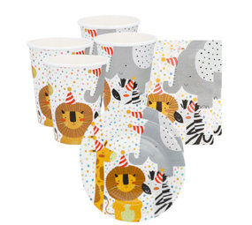 Tuf-Tuf Ensemble table et chaises Safari pour enfants | 16 enfants