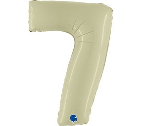 Grabo Ballon en aluminium vert olive numéro 7 | 102 cm