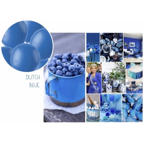 Folat Dunkelblaue Luftballons, 33 cm | 10 Stück