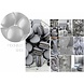 Folat Silberne Metallic-Luftballons, 33 cm | 10 oder 100 Stück