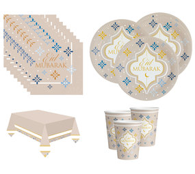 Tuf-Tuf Tischset für Eid Mubarak | 8 Personen