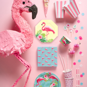 Flamingo versiering Flamingo versiering