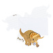 Amscan Uitnodigingen Happy Dinosaurus | 8 stuks Amscan Uitnodigingen Happy Dinosaurus | 8 stuks