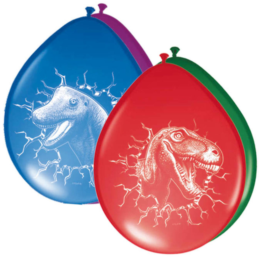 Folat Dinosaur Balloons Dino Party 30cm | 6 pieces