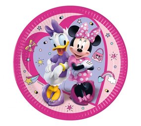 Procos Party Minnie Mouse Junior Plates 23cm | 8 pieces