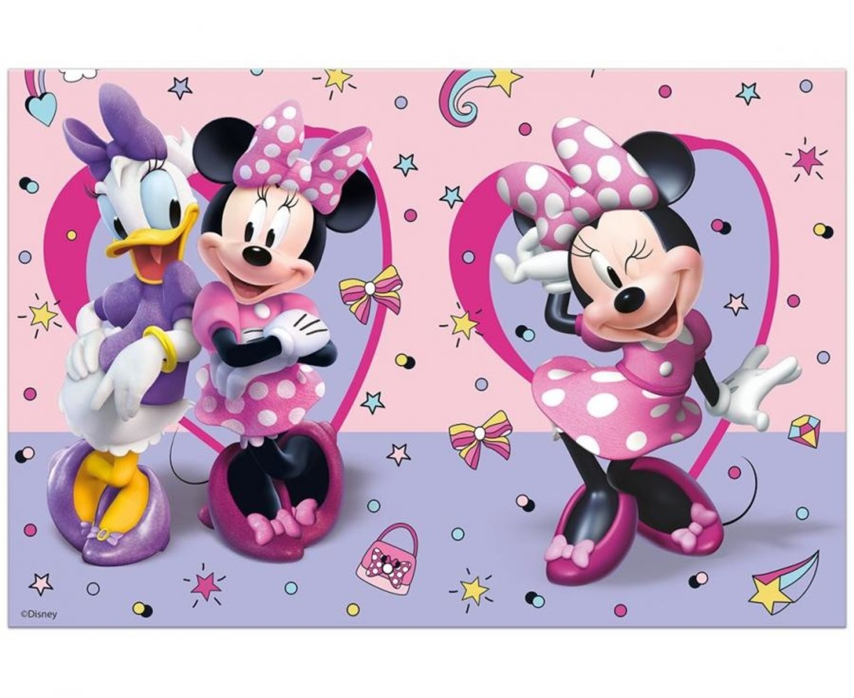Procos Party Minnie Mouse Junior Tafelkleed 120x180cm | per stuk Procos Party Minnie Mouse Junior Tafelkleed 120x180cm | per stuk