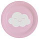 Riethmüller Assiettes arc-en-ciel et nuages ​​18 cm | 8 pièces