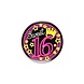 Paperdreams Button Sweet Sixteen 5cm | per stuk Paperdreams Button Sweet Sixteen 5cm | per stuk