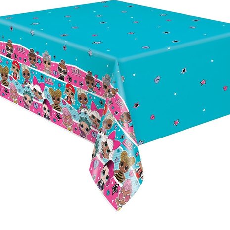 Unique Party LOL Surprise Tablecloth 137x213cm | per piece Unique Party LOL Surprise Tablecloth 137x213cm | per piece