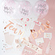 Ginger Ray Ensemble de décoration Team Bride or rose | 48 pièces