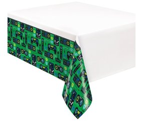 Unique Party Gamer Birthday Tablecloth 137x213cm | per piece