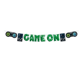 Unique Party Gamer Verjaardag Ballon Slinger | 3.65 mtr Unique Party Gamer Verjaardag Ballon Slinger | 3.65 mtr