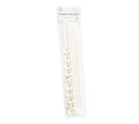 WeFiesta Paper balloon sticks | per 10 pieces