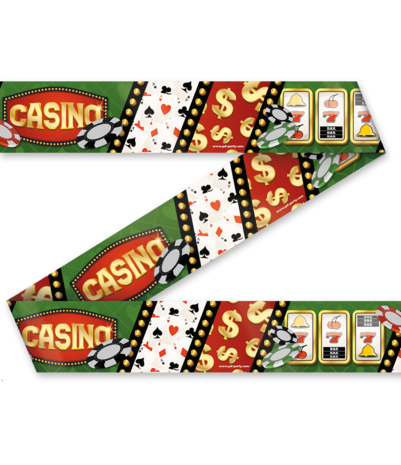 Paper Dreams Casino Theme Barrier Tape | 12 meters